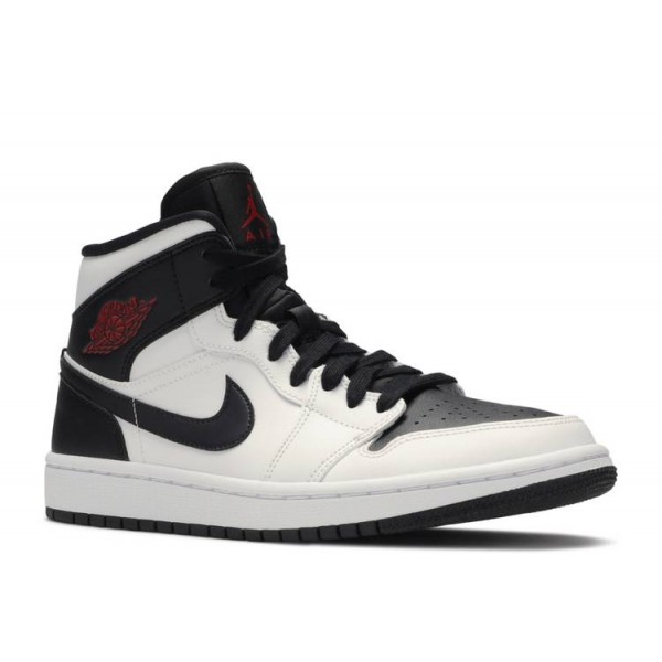 WMNS AIR JORDAN 1 MID WHITE BLACK  Schuhe bq6472 101