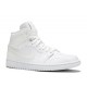 WMNS AIR JORDAN 1 MID WHITE IVORY  Schuhe bq6472 112