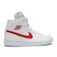 WMNS AIR JORDAN 1 MID WHITE UNIVERSITY RED  Schuhe bq6472 106