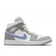 WMNS AIR JORDAN 1 MID WOLF GREY ALUMINUM  Schuhe bq6472 105