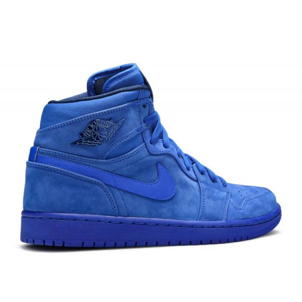 WMNS AIR JORDAN 1 RETRO HIGH PREMIUM BLUE SUEDE  Schuhe ah7389 400