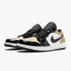 Damen/Herren Nike Jordan 1 Low Gold Toe CQ9447-700 Schuhe