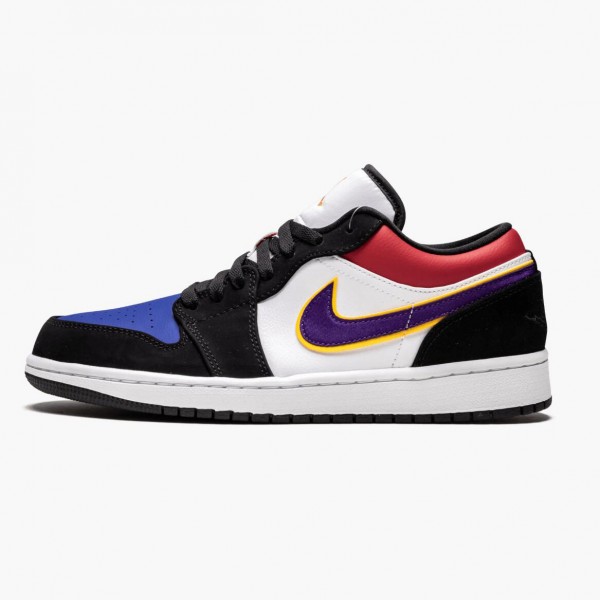 Damen/Herren Nike Jordan 1 Low Lakers Top 3 CJ9216-051 Schuhe