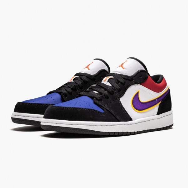 Damen/Herren Nike Jordan 1 Low Lakers Top 3 CJ9216-051 Schuhe