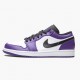 Damen/Herren Nike Jordan 1 Retro Low Court Lila 553558-500 Schuhe