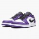 Damen/Herren Nike Jordan 1 Retro Low Court Lila 553558-500 Schuhe