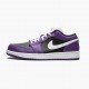 Damen/Herren Nike Jordan 1 Retro Low Court Lila 553558-501 Schuhe