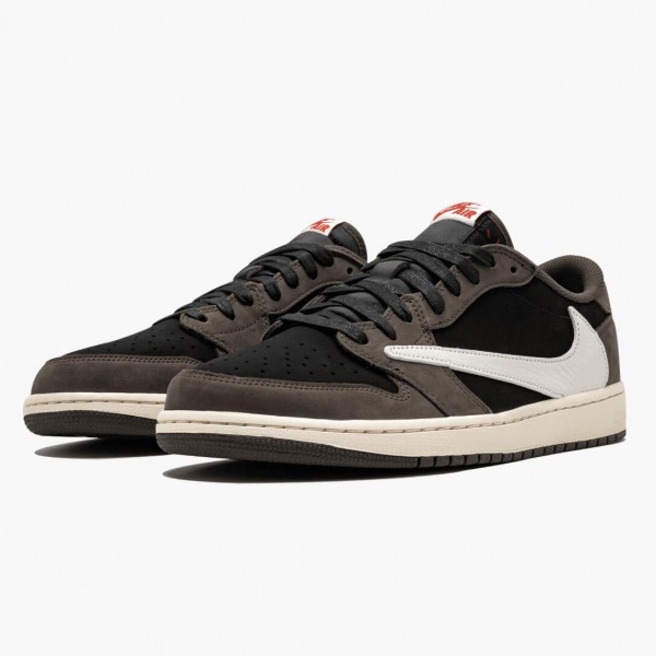 Damen/Herren Nike Jordan 1 Retro Low OG SP Travis Scott CQ4277-001 Schuhe