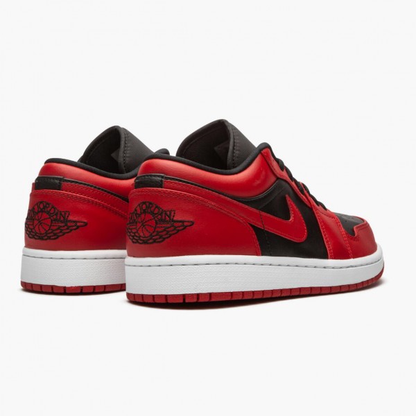 Damen/Herren Nike Jordan 1 Retro Low Reverse Bred 553558-606 Schuhe