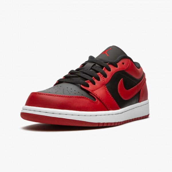 Damen/Herren Nike Jordan 1 Retro Low Reverse Bred 553558-606 Schuhe