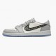 Damen/Herren Nike Jordan 1 Retro Low Wolf Grey Sail Photoson Dust CN8608-002 Schuhe