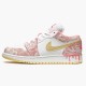 Damen Nike Jordan 1 Mid SE GS Paint Drip CW7104-601 Schuhe