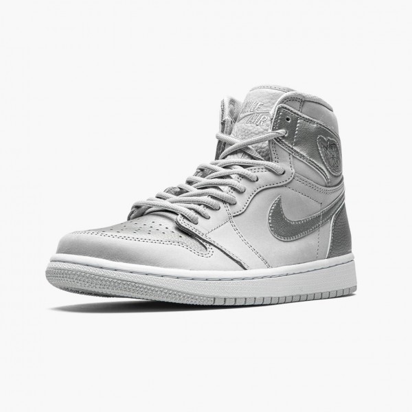 Damen/Herren Nike Jordan 1 High OG CO.JP Neutral Grey DC1788-029 Schuhe