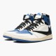 Damen/Herren Nike Jordan 1 High OG SP Fragment x Travis Scott DH3227-105 Schuhe