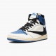 Damen/Herren Nike Jordan 1 High OG SP Fragment x Travis Scott DH3227-105 Schuhe