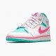 Damen Nike Jordan 1 Mid Digital Rosa 555112-102 Schuhe