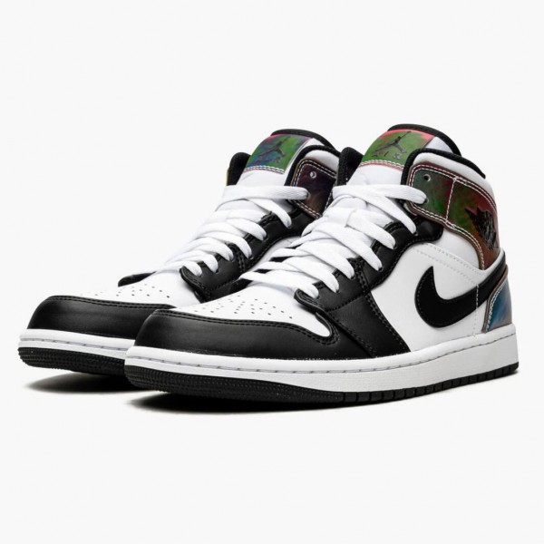 Damen/Herren Nike Jordan 1 Mid Heat Reactive DM7802-100 Schuhe