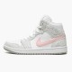 Damen/Herren Nike Jordan 1 Mid SE Light Iron Ore DN4045-001 Schuhe