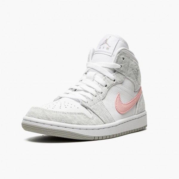 Damen/Herren Nike Jordan 1 Mid SE Light Iron Ore DN4045-001 Schuhe