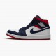 Herren Nike Jordan 1 Mid SE USA 852542-104 Schuhe