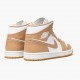 Damen/Herren Nike Jordan 1 Mid Tan Gum 554724-271 Schuhe