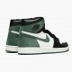 Damen/Herren Nike Jordan 1 Retro High Clay Grün 555088-135 Schuhe