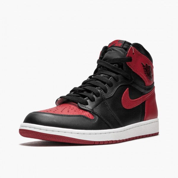 Damen/Herren Nike Jordan 1 Retro High OG Banned Bred 555088-001 Schuhe