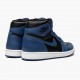 Damen/Herren Nike Jordan 1 Retro High OG Dark Marina Blau 555088-404 Schuhe