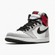 Damen/Herren Nike Jordan 1 Retro High OG Light Smoke Grey 555088-126 Schuhe