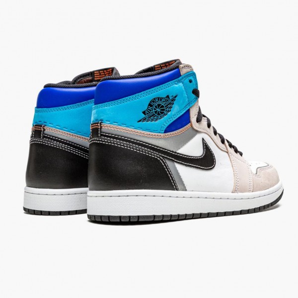 Damen/Herren Nike Jordan 1 Retro High OG Prototype DC6515-100 Schuhe