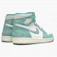 Damen/Herren Nike Jordan 1 Retro High Turbo Grün 555088-311 Schuhe