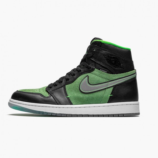 Damen/Herren Nike Jordan 1 Retro High Zoom Zen Grün CK6637-002 Schuhe