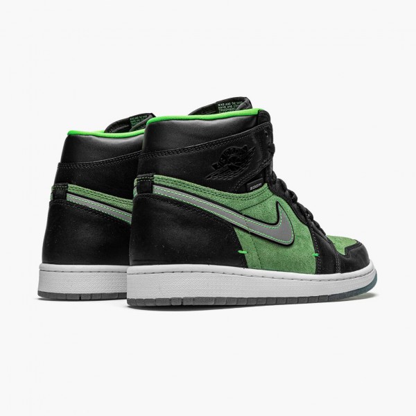 Damen/Herren Nike Jordan 1 Retro High Zoom Zen Grün CK6637-002 Schuhe