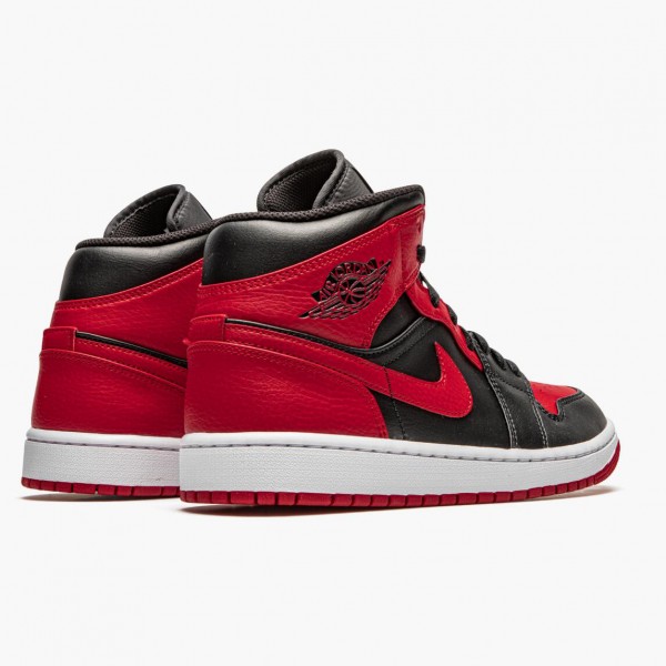 Damen/Herren Nike Jordan 1 Mid Banned 2020 554724-074 Schuhe