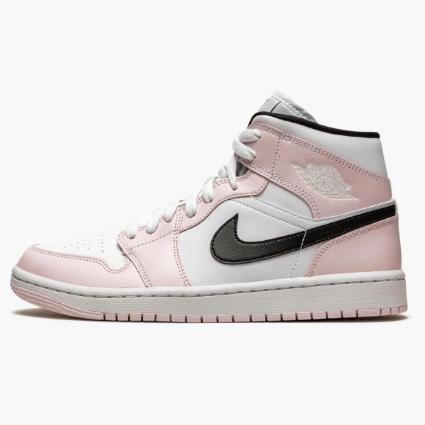 Damen Nike Jordan 1 Mid Barely Rose BQ6472-500 Schuhe