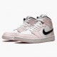 Damen Nike Jordan 1 Mid Barely Rose BQ6472-500 Schuhe