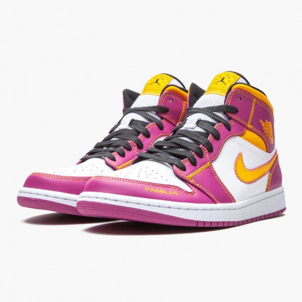 Damen/Herren Nike Jordan 1 Mid Dia de los Muertos DC0350-100 Schuhe