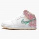 Damen Nike Jordan 1 Mid SE GS Ice Cream DD1666-100 Schuhe