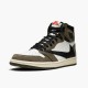 Damen/Herren Nike Jordan 1 High OG TS SP Travis Scott CD4487-100 Schuhe