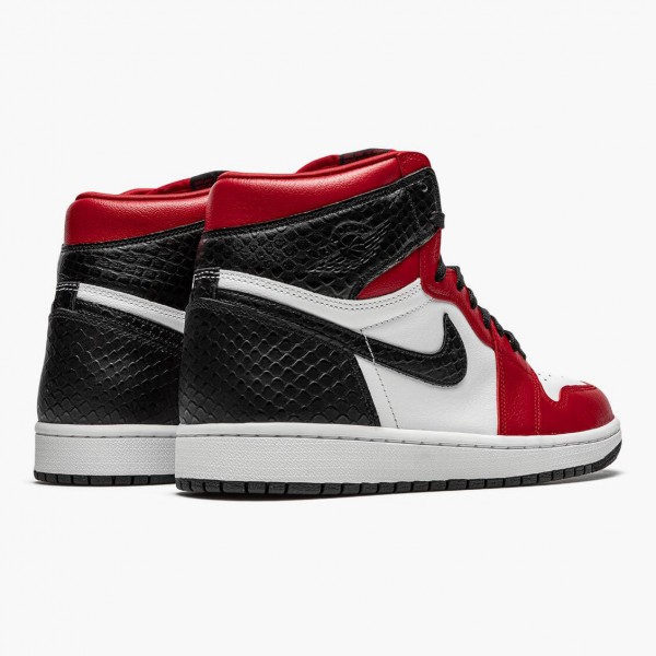 Damen/Herren Nike Jordan 1 High Retro Satin Snake CD0461-601 Schuhe