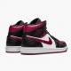 Herren Nike Jordan 1 Mid Bred Toe 554724-066 Schuhe