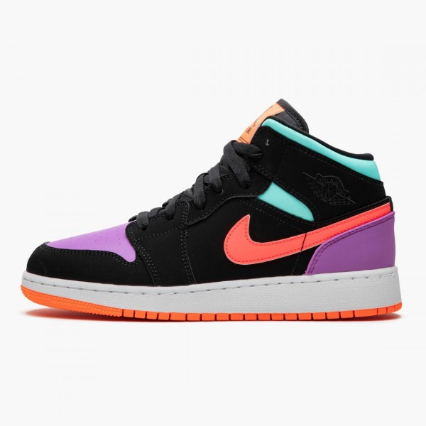 Damen/Herren Nike Jordan 1 Mid Candy 554725-083 Schuhe