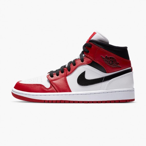 Damen/Herren Nike Jordan 1 Mid Chicago 2020 554724-173 Schuhe