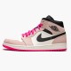 Damen/Herren Nike Jordan 1 Mid Crimson Tint 852542-801 Schuhe