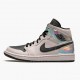 Damen/Herren Nike Jordan 1 Mid Dirty Powder Iridescent Barely BQ6472-602 Schuhe