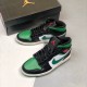 Herren Nike Jordan 1 Mid Pine Grün 554724-067 Schuhe