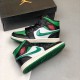 Herren Nike Jordan 1 Mid Pine Grün 554724-067 Schuhe