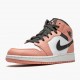 Herren Nike Jordan 1 Mid Rosa Quartz 555112-603 Schuhe