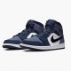 Damen/Herren Nike Jordan 1 Mid Sanded Lila 554724-445 Schuhe