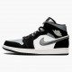 Herren Nike Jordan 1 Mid Satin Grey 852542-011 Schuhe